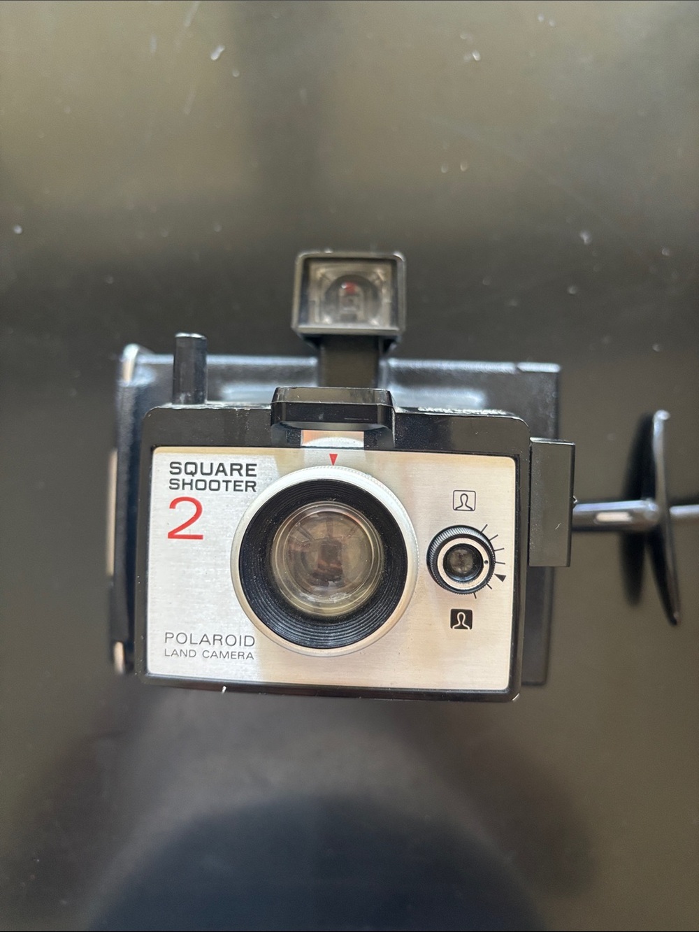 Polaroid Square Shooter 2 Black and Silver Instant Camera